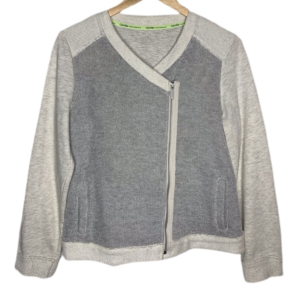 Calvin Klein Performance‎ Jacket Loungwear Moto Colorblock   XL